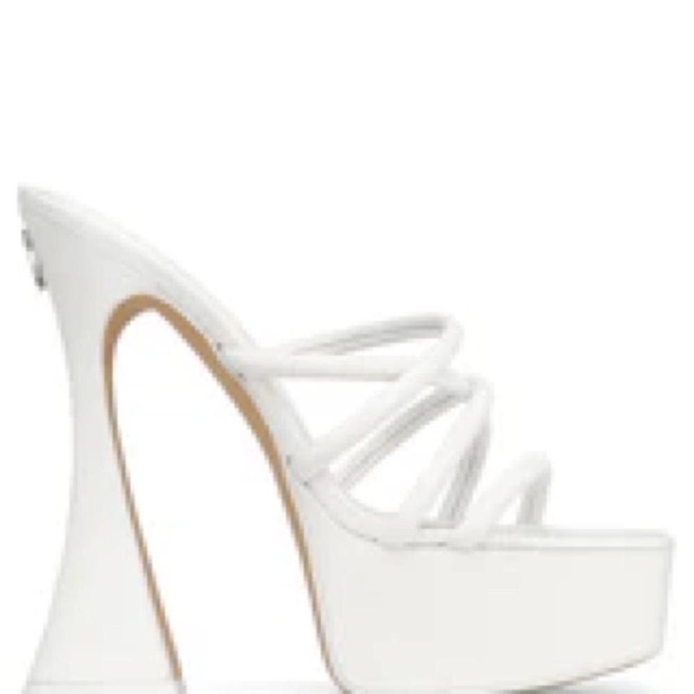 Naked Wolfe Honesty White Leather size 10 (40 EU)